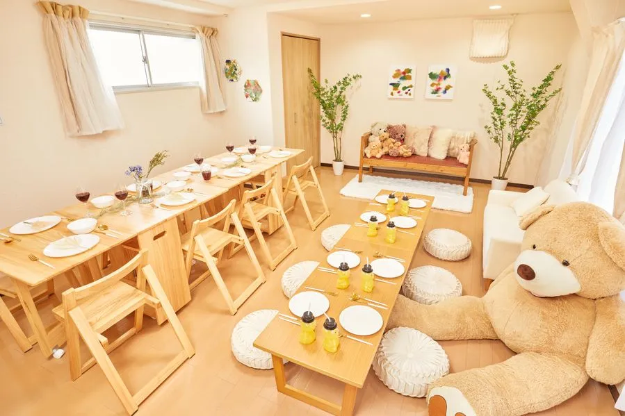 Moff Roomの暖かく居心地の良い室内